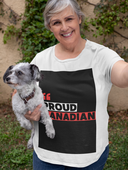 Proud Canadian Unisex Softstyle T-Shirt - Celebrate Canada's Heritage